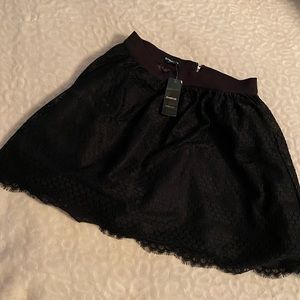 NWT Bebe Lace Circle Skirt size 8